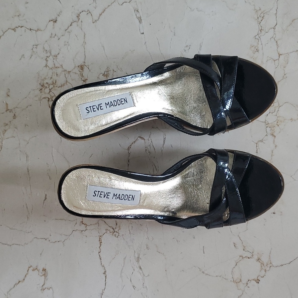 Steve Madden Wedge Sandals Women's Size 6